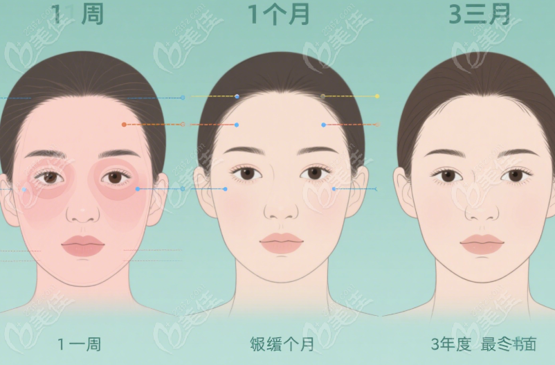 面部筋膜拉皮提升病例