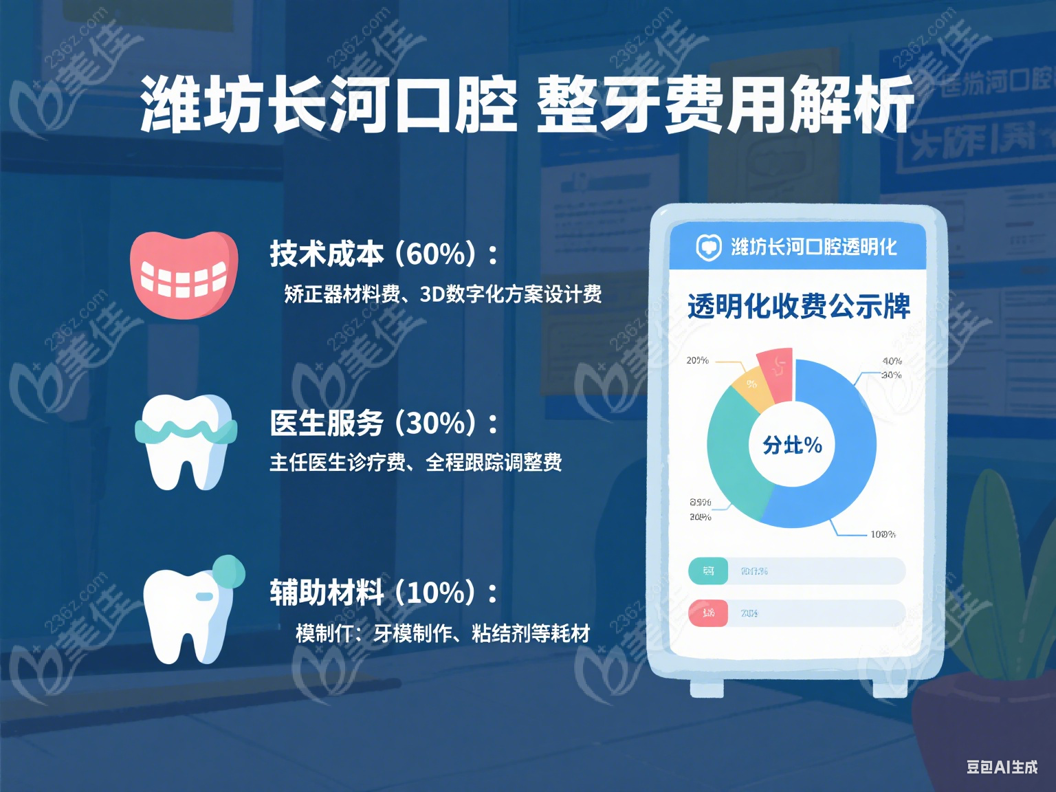 潍坊长河口腔整牙费用