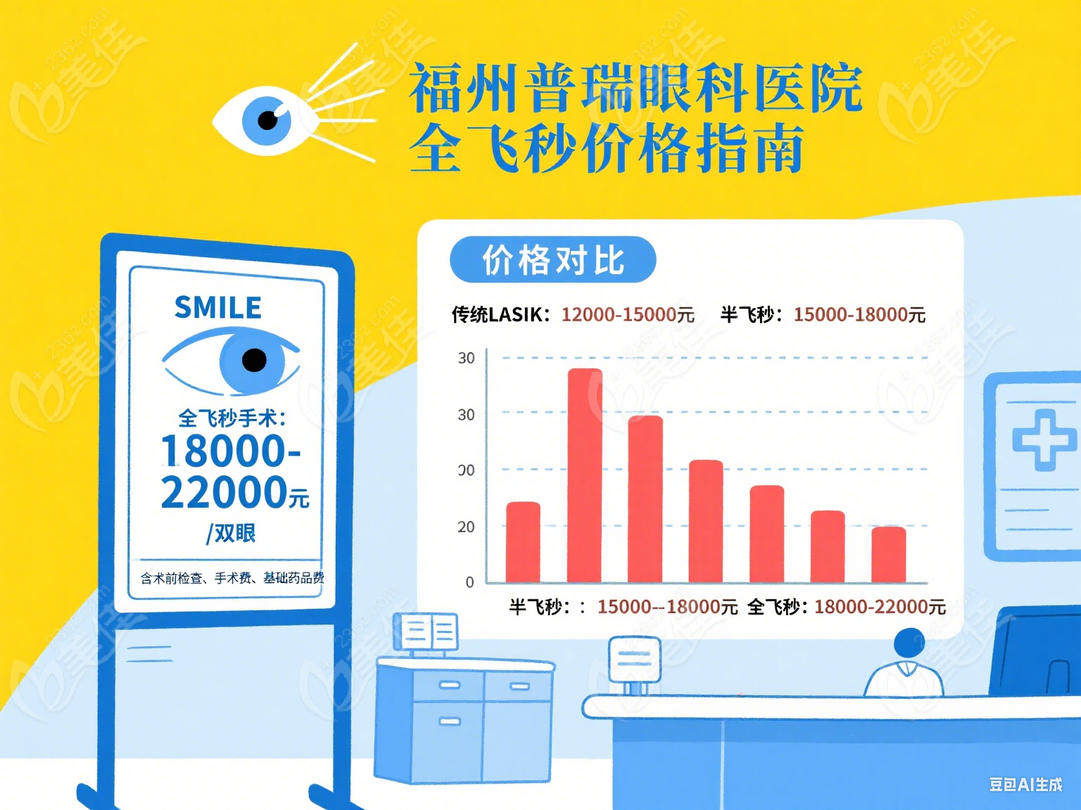 福州普瑞眼科医院全飞秒价格