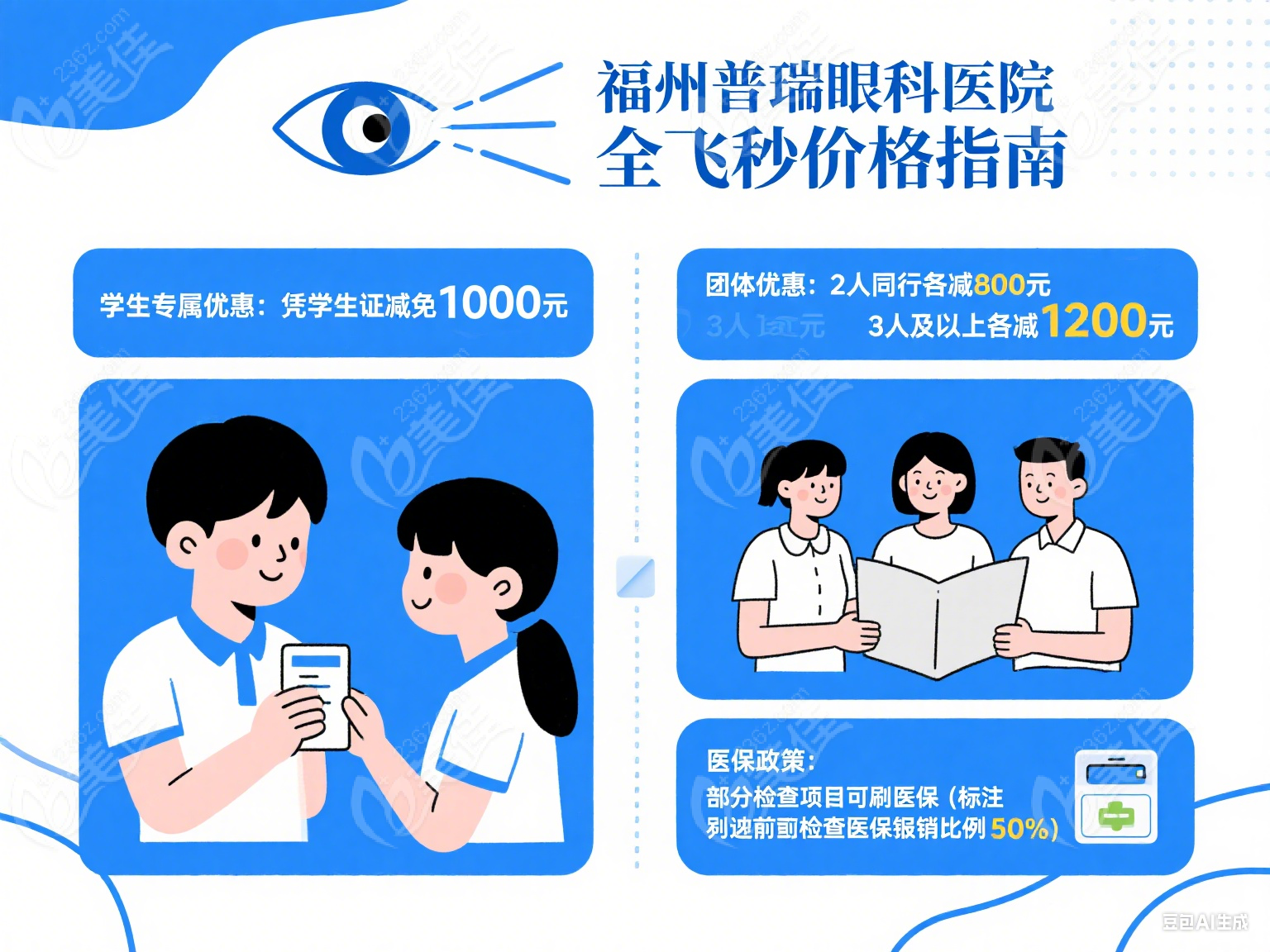 福州普瑞眼科医院全飞秒价格