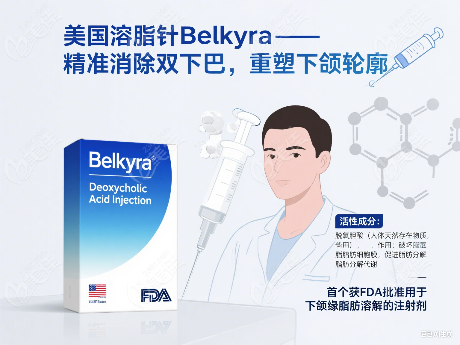 美國(guó)溶脂針belkyra好貴值嗎？