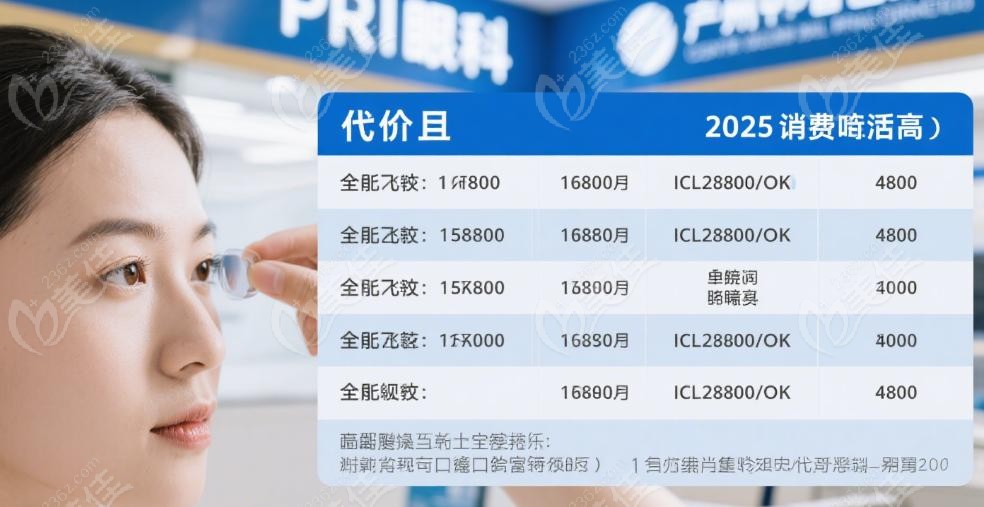 贛州普瑞眼科醫(yī)院價格表對比：比本地同行更實在