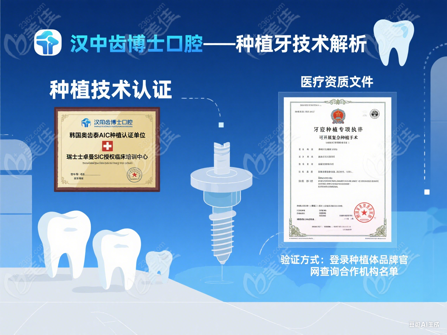 漢中齒博士口腔的種植牙技術(shù)怎么樣
