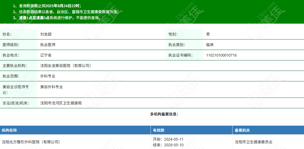 刘金超医生背景及擅长领域