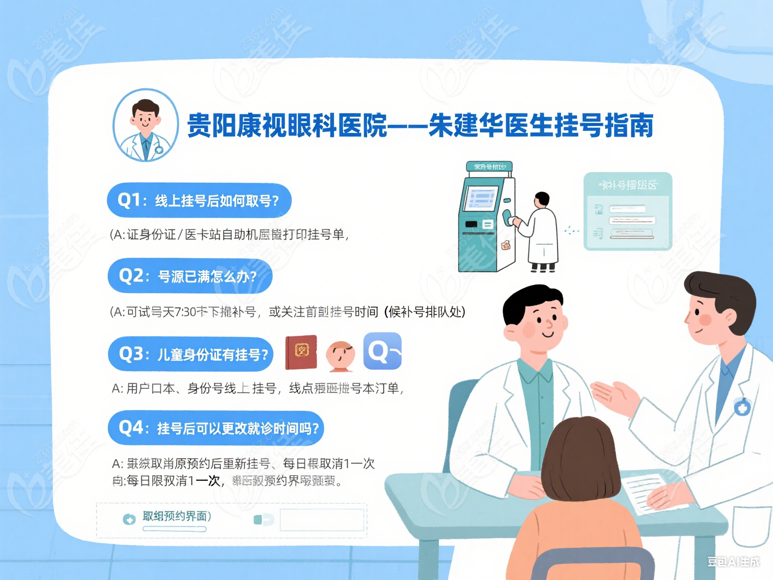 貴陽康視眼科醫(yī)院朱健華怎么掛號(hào)？ 