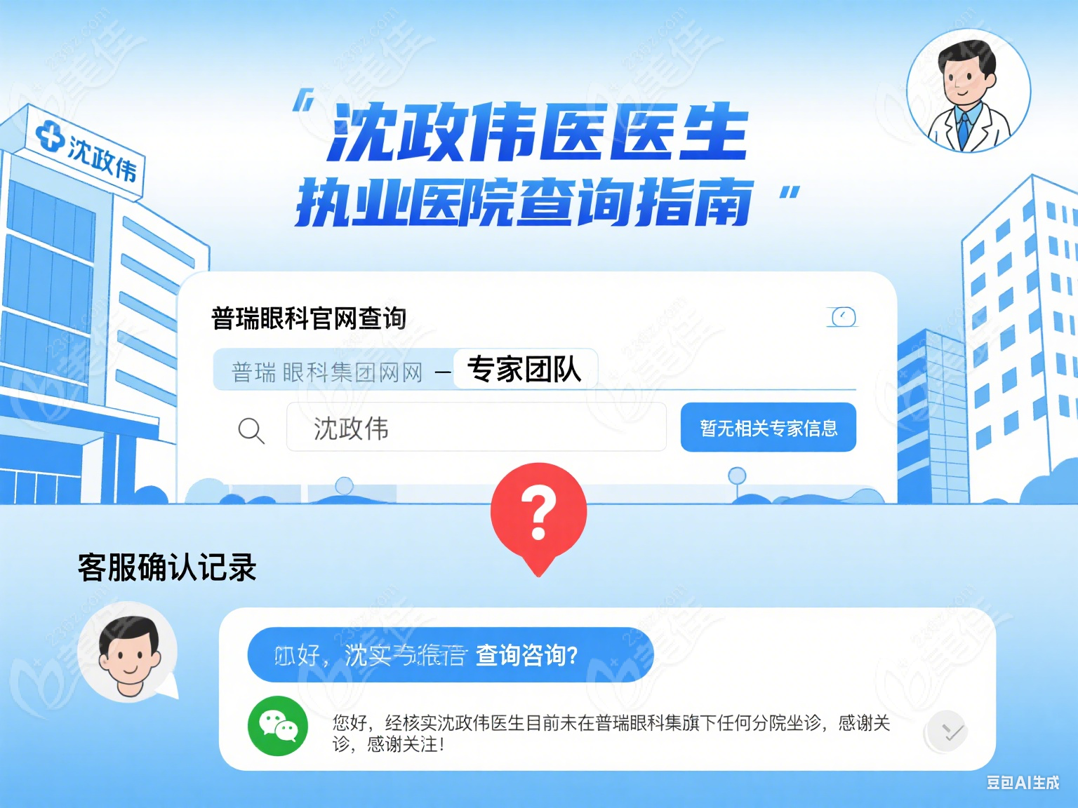 武漢普瑞眼科沈政偉