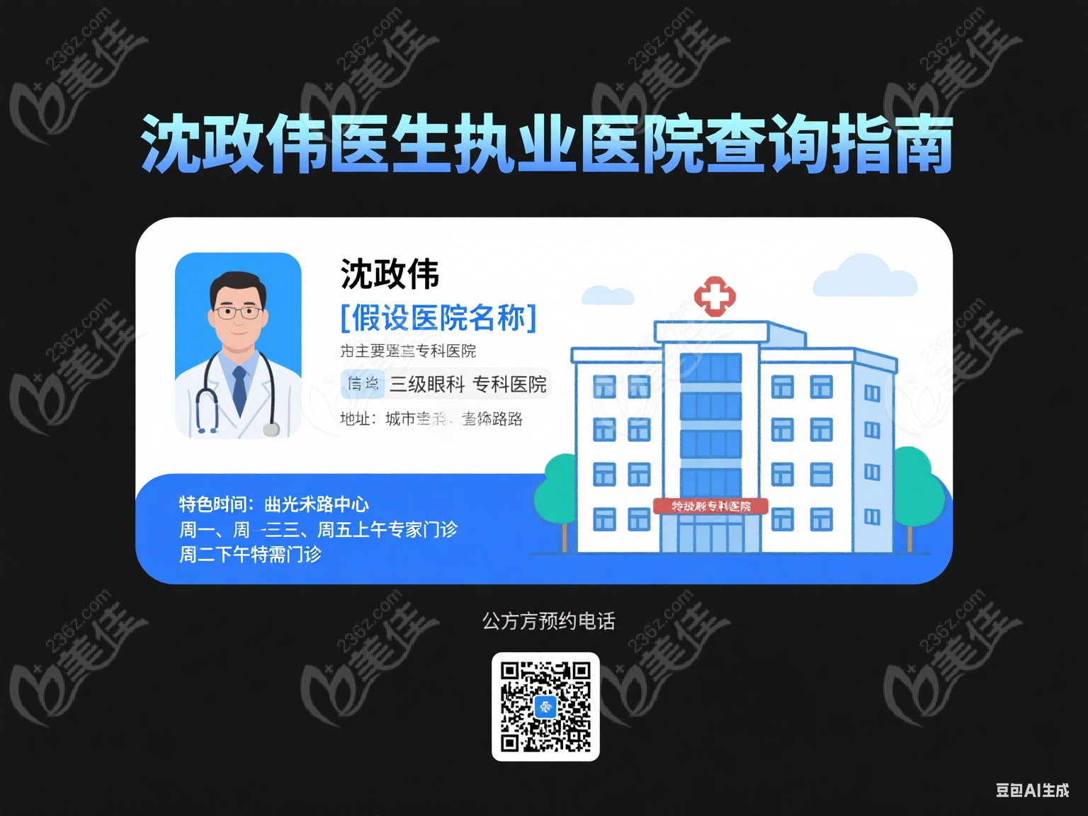 普瑞眼科沈政偉醫(yī)生