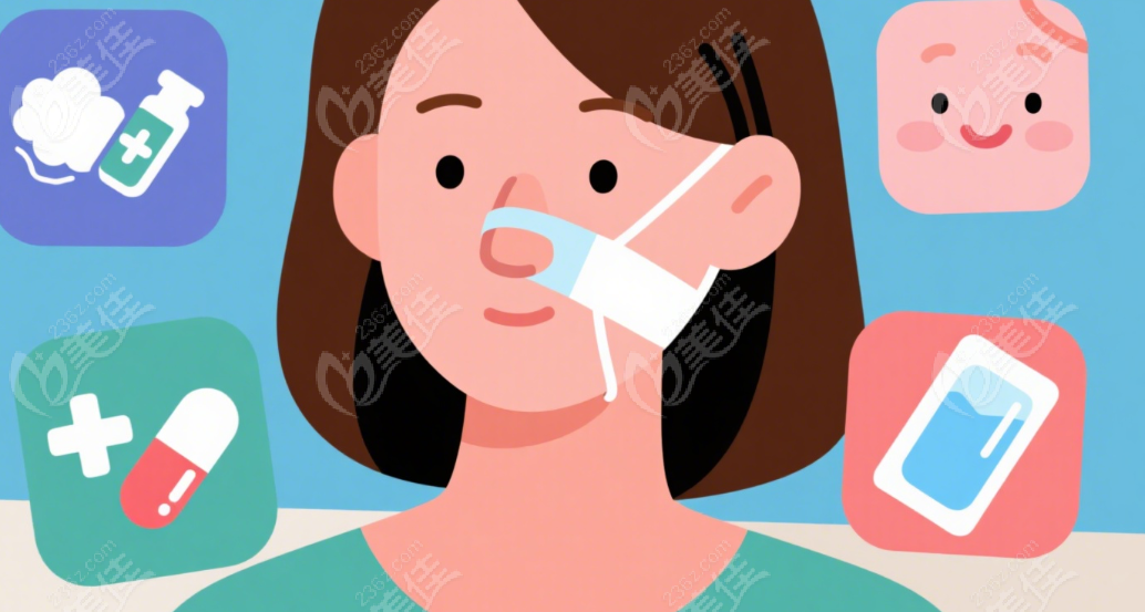 假体隆鼻垫高后：怎么避免显假？护理做好更自然