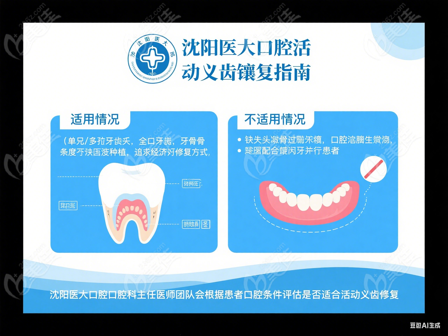 沈陽醫(yī)大口腔可以鑲活動義齒嗎？