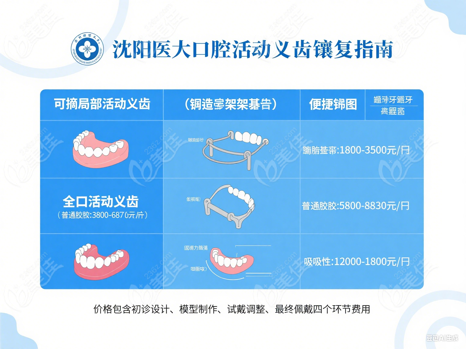 沈陽醫(yī)大口腔鑲義齒
