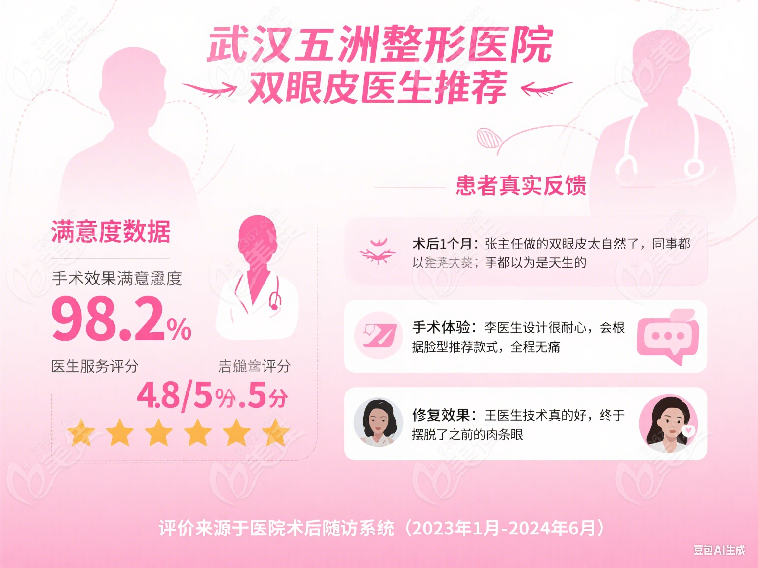 武汉五洲整形医院双眼皮