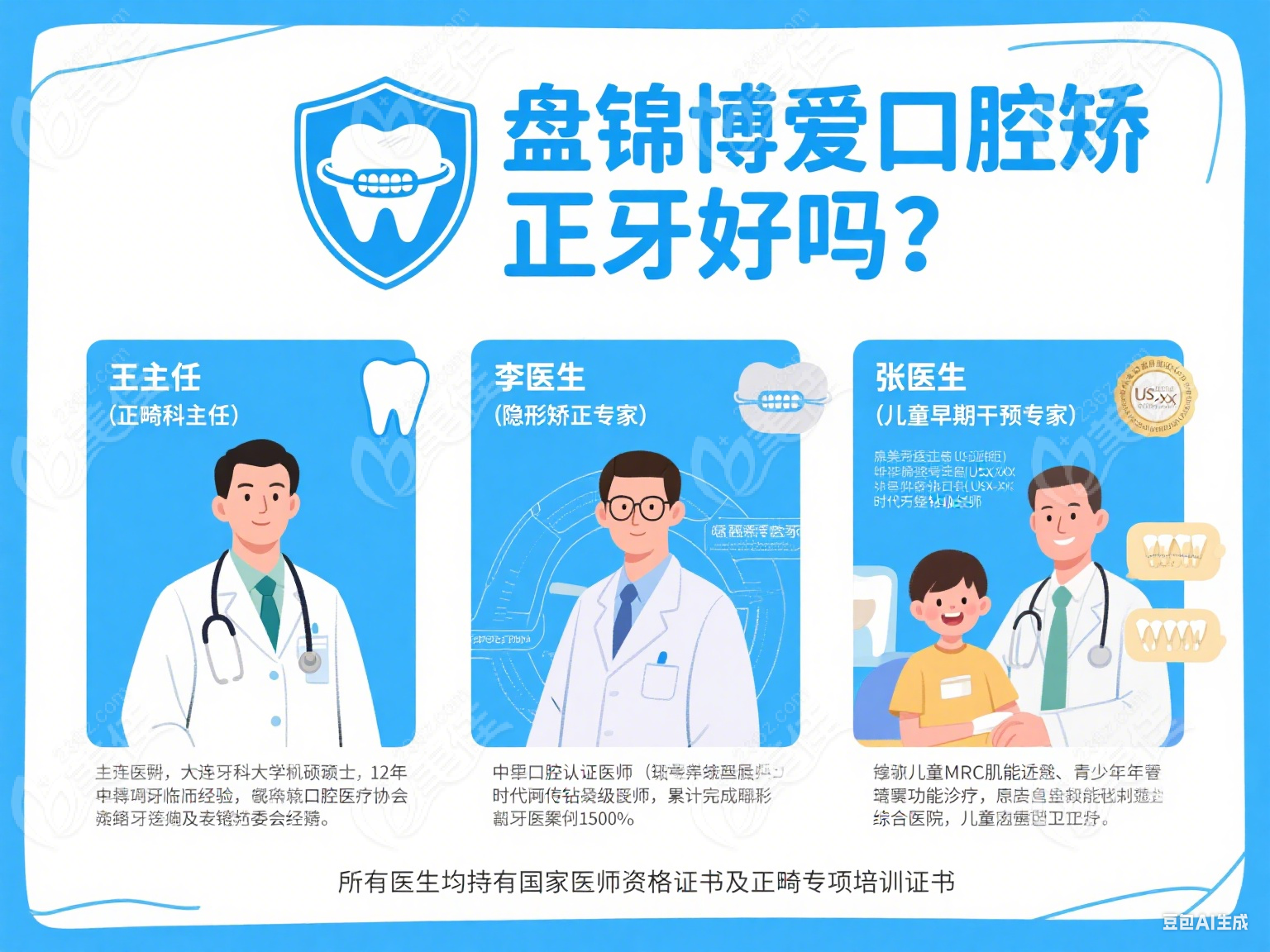 盤錦博愛口腔矯正牙