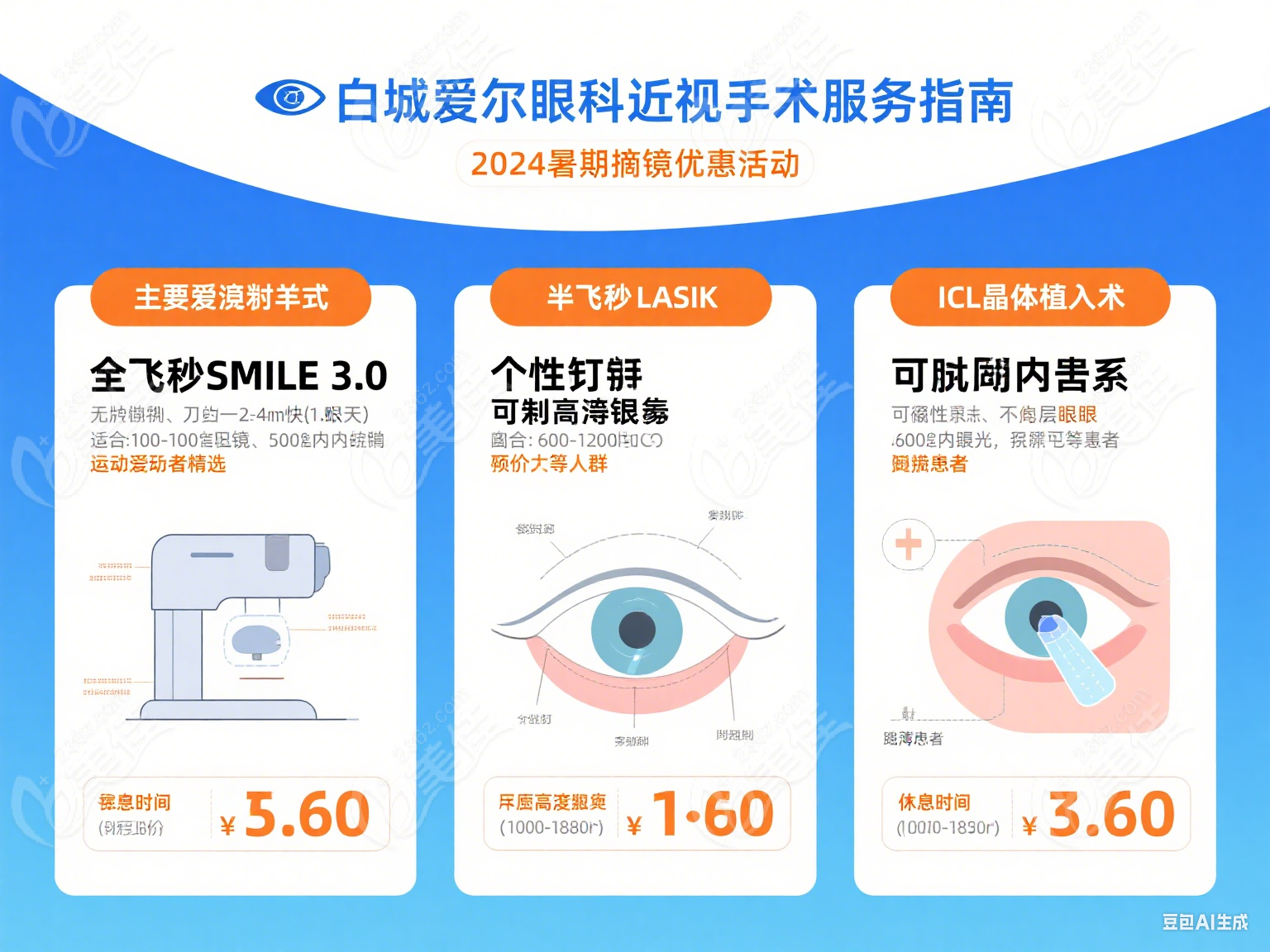 白城爱尔眼科近视手术