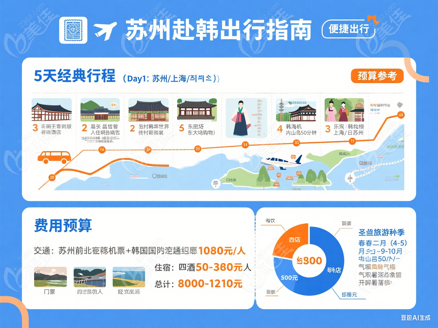 苏州去韩国怎么去方便些？