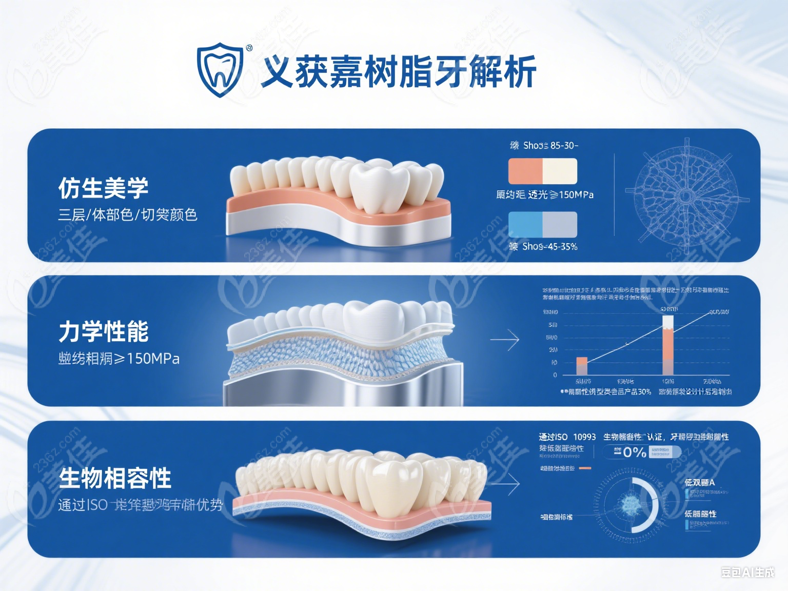 义获嘉树脂牙好不好？