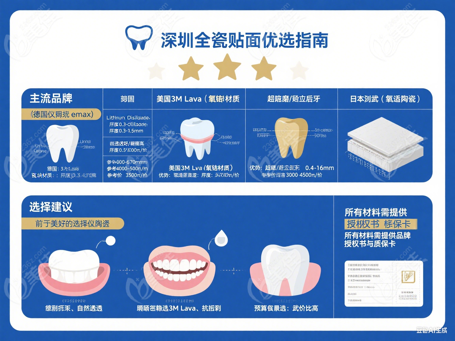 在深圳做全瓷贴面