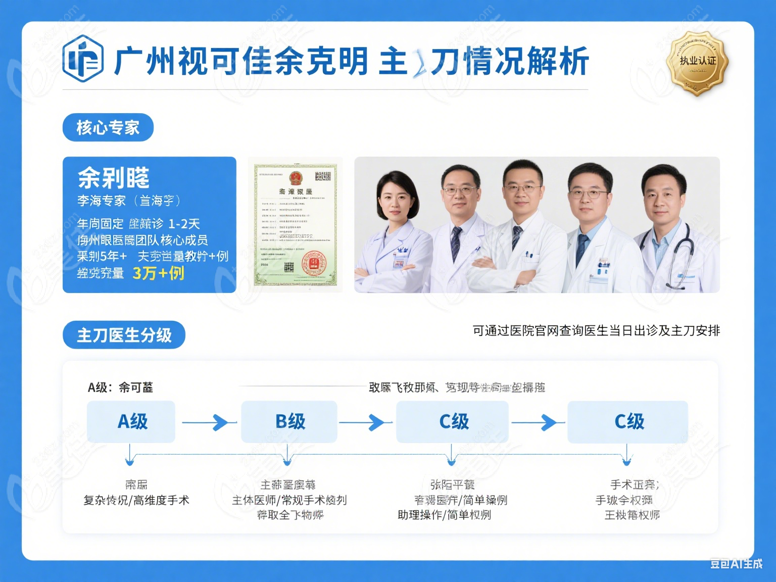 廣州視可佳真的是余克明操刀嗎？