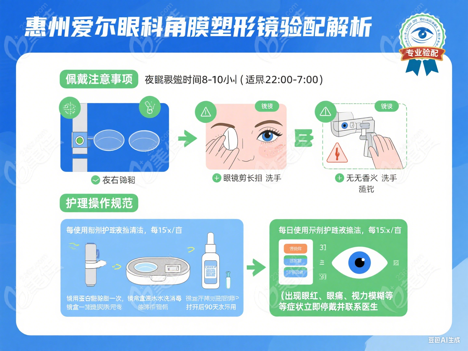 惠州爱尔眼科医院配角膜塑形镜 惠州爱尔眼科医院配角膜塑形镜