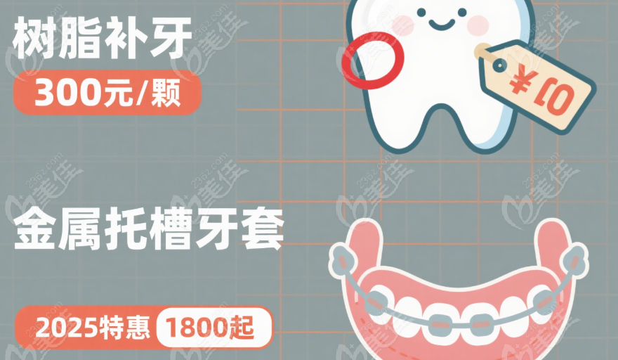 树脂补牙价格