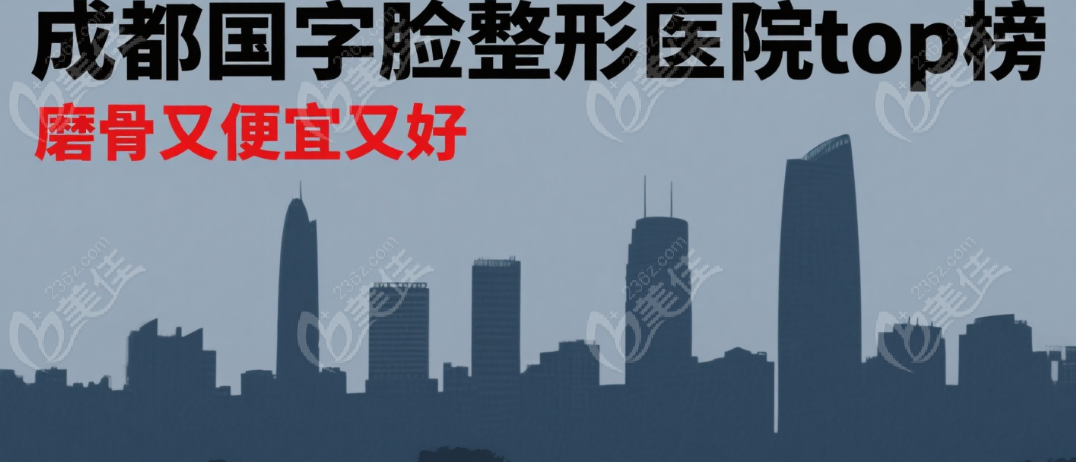 成都做国字脸的医院排名top榜