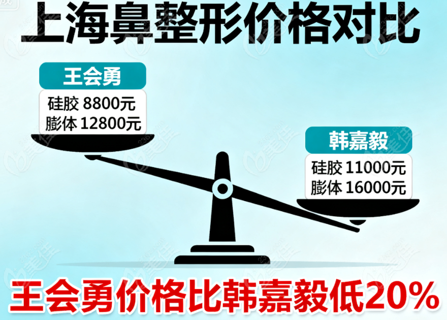 王會勇鼻整形價格