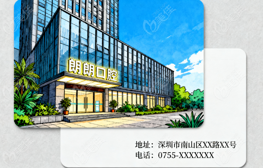 深圳南山朗朗口腔医院地址电话