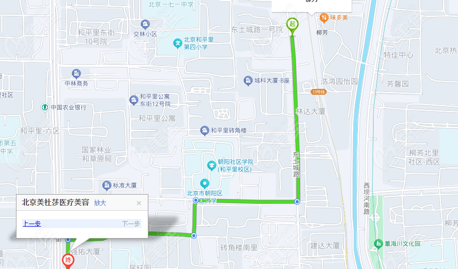 北京美杜莎医疗美容地铁路线