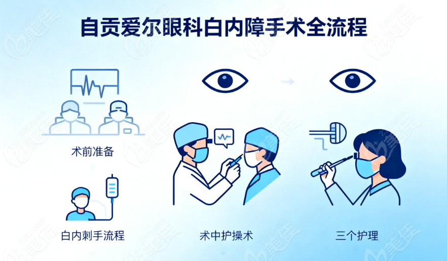 自贡爱尔眼科白内障手术