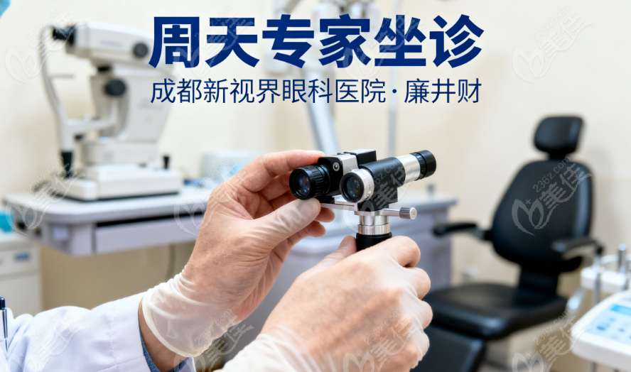 成都新視界眼科醫(yī)院廉井財(cái)院長(zhǎng)什么時(shí)候坐診?