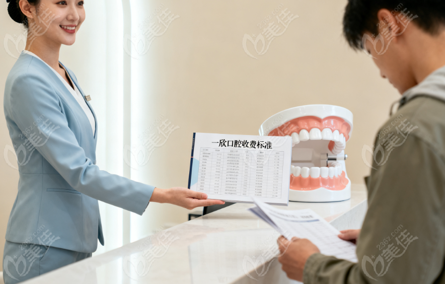 深圳一欣口腔莲塘口岸店收费透明