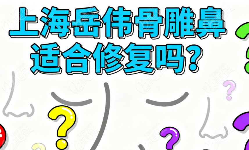 上海岳伟骨雕鼻适合修复吗？