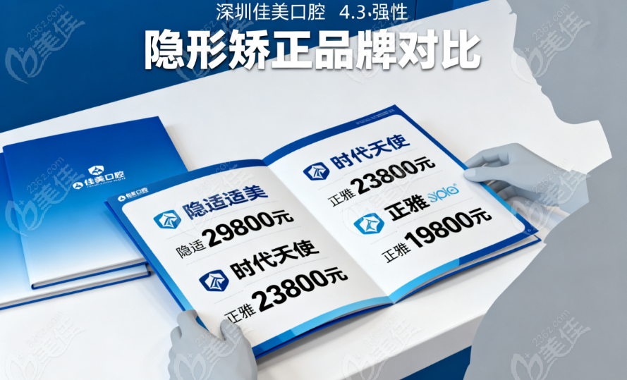 深圳佳美口腔牙齿矫正价格