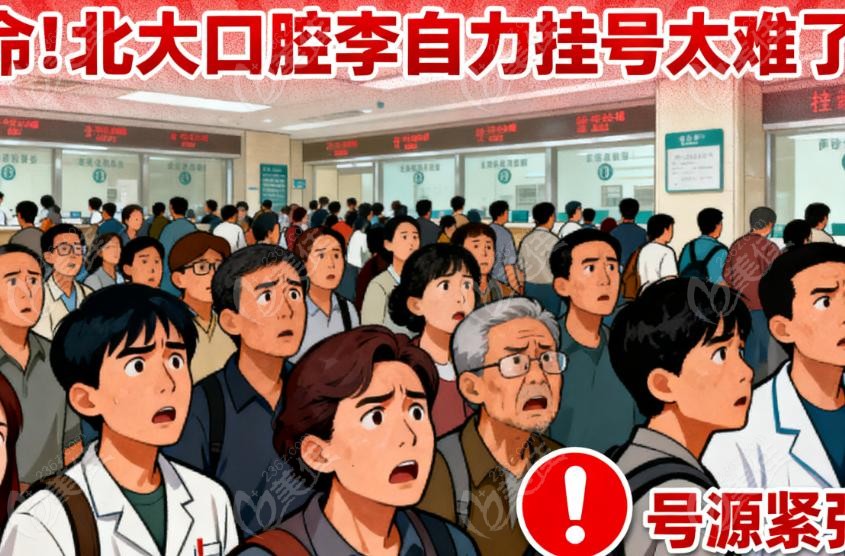 为啥说北大口腔李自力挂号太难了