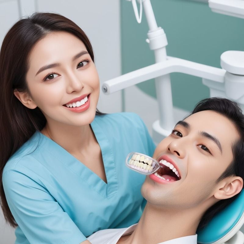 三、酒仙桥北岗子附近佳美牙科:隐形矫正用户多