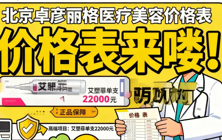 北京卓彥麗格醫(yī)療美容醫(yī)生名單