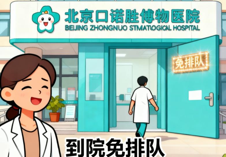 北京中諾口腔到院免排隊，省時省力少等待