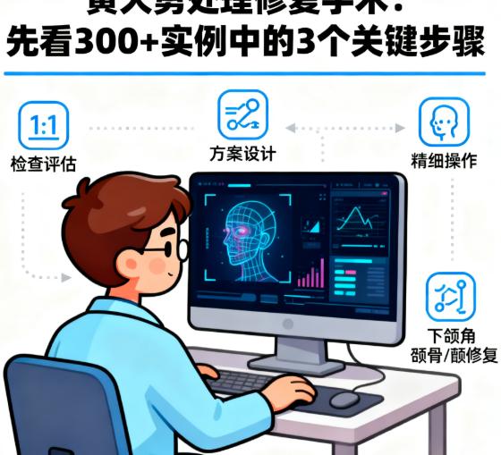 黃大勇處理別人做壞的下頜角/顴骨手術(shù)，靠這些步驟修復(fù)了120例