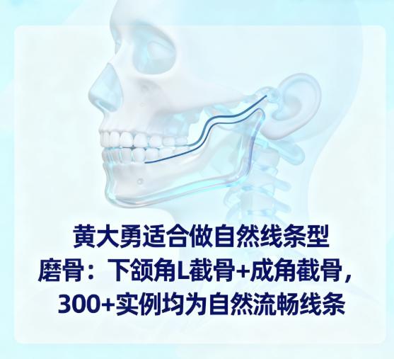 黃大勇自然線條型磨骨的創(chuàng)傷控制：出血少，變好更輕松