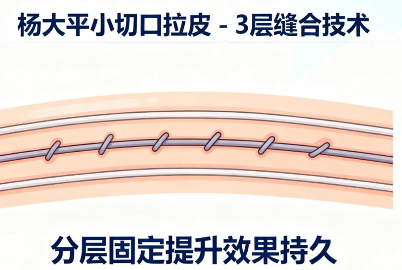 杨大平医生小切口拉皮除皱实例