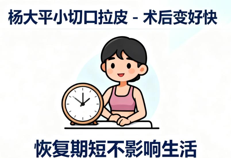 杨大平医生小切口拉皮除皱，2025当下变好细节有哪些