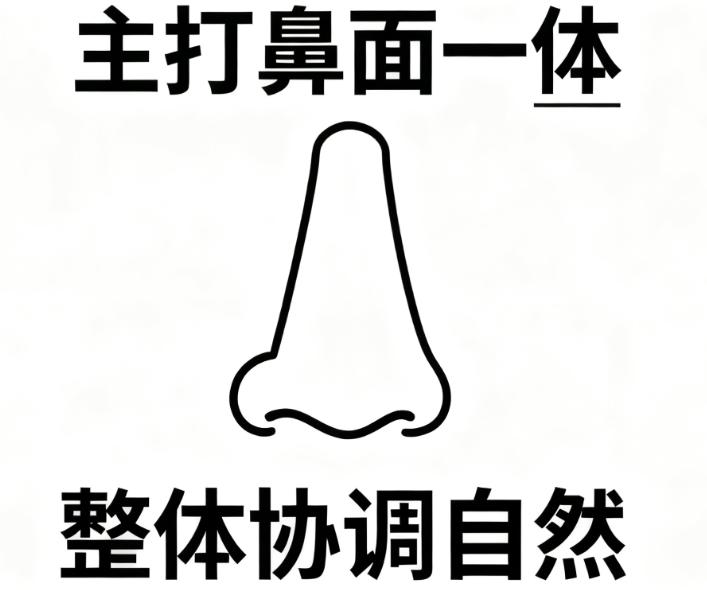 曲妙軒做男士鼻子注重仿生設(shè)計(jì)，耳軟骨配合鼻基底調(diào)整更貼男生臉型