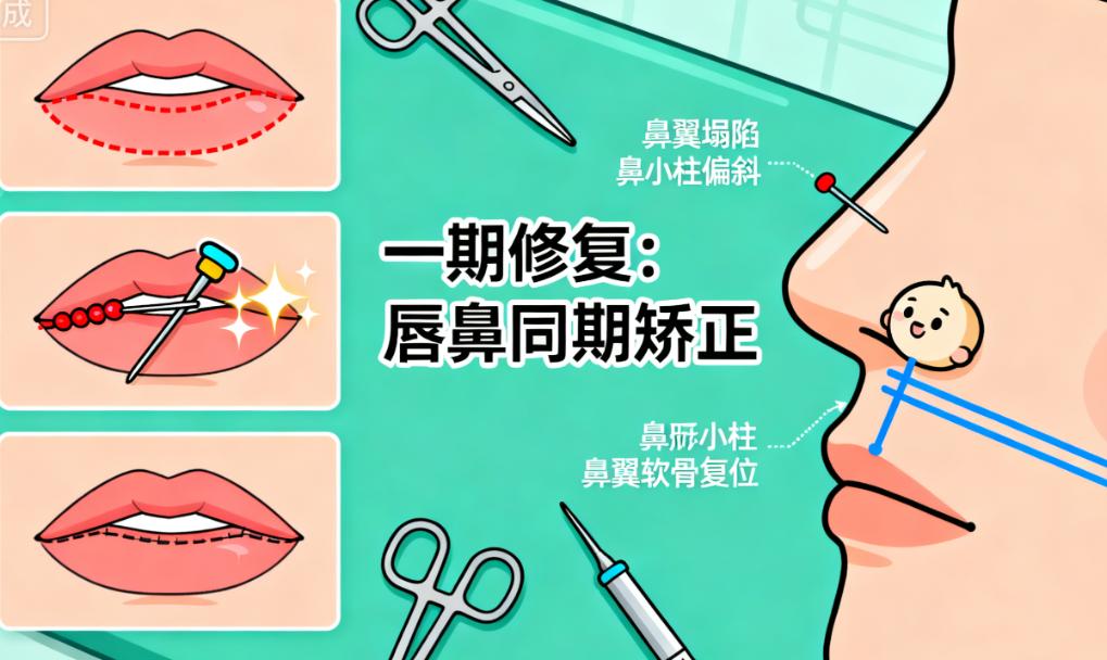 鼎唇腭裂修復(fù)的實(shí)例療效分析