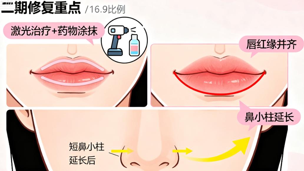 鼎唇腭裂修復(fù)的實(shí)例