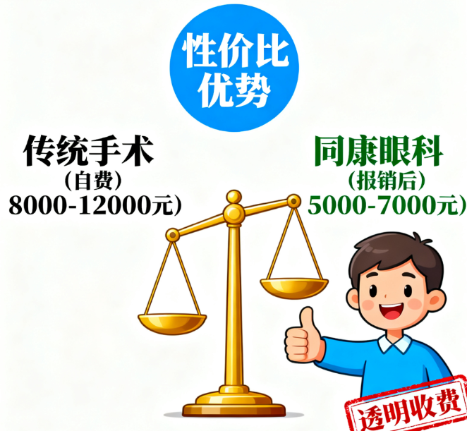 长治同康眼科医院白内障费用怎么选