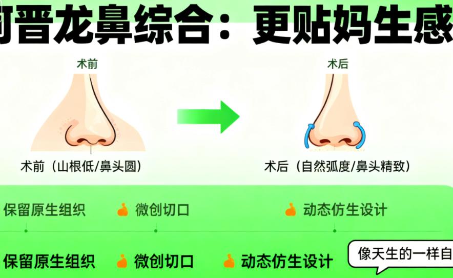 何晋龙医生：鼻综合的"妈生感"大师