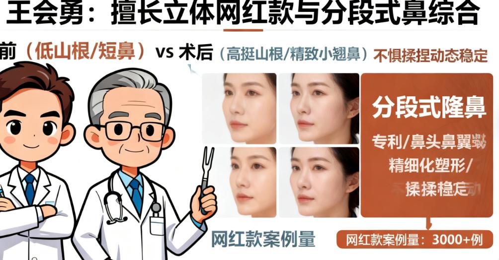 上海李健和王會(huì)勇隆鼻誰(shuí)更了得？深度對(duì)比分析