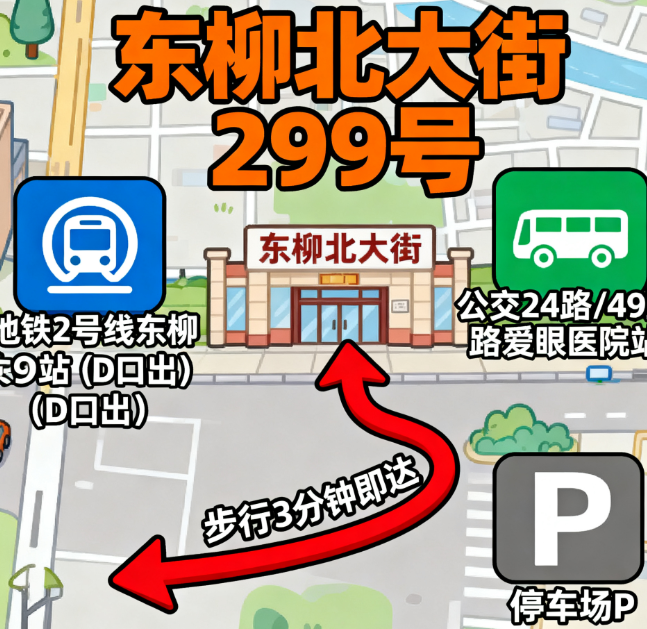 邯郸爱眼眼科医院乘车路线