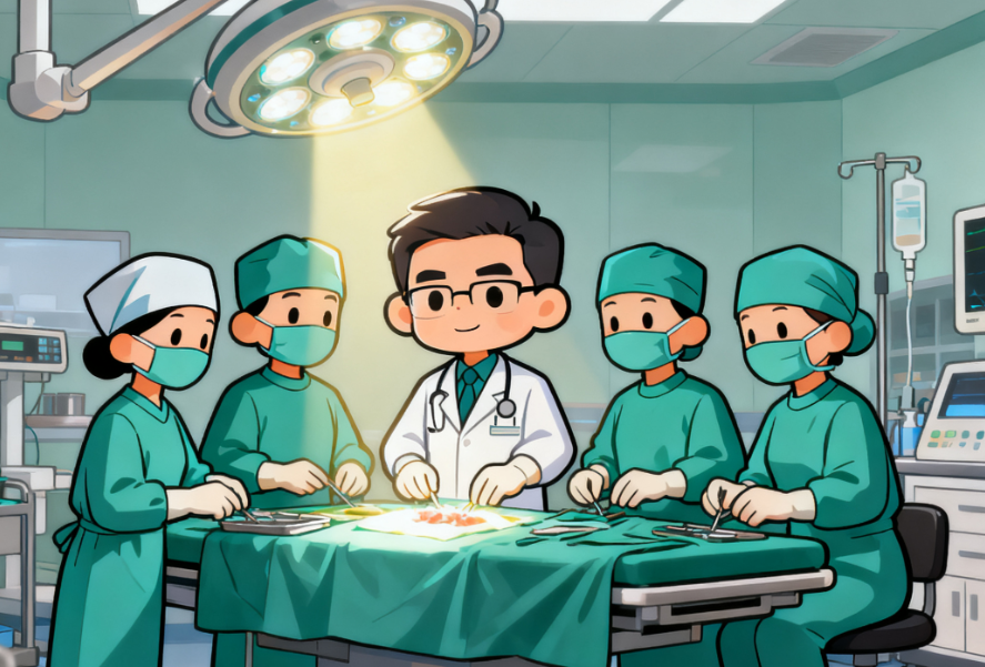 吕巍院长亲自做手术