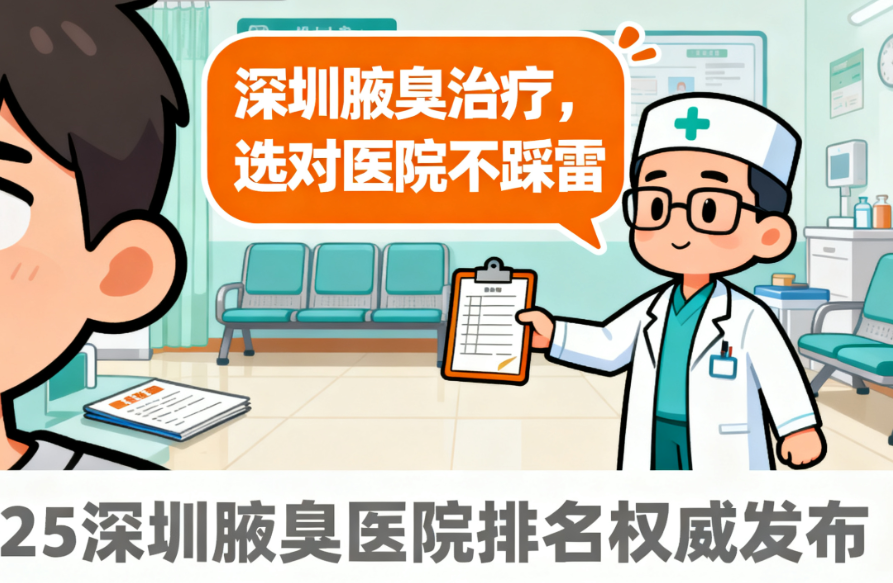 深圳腋臭治疗价格对比与避坑指南