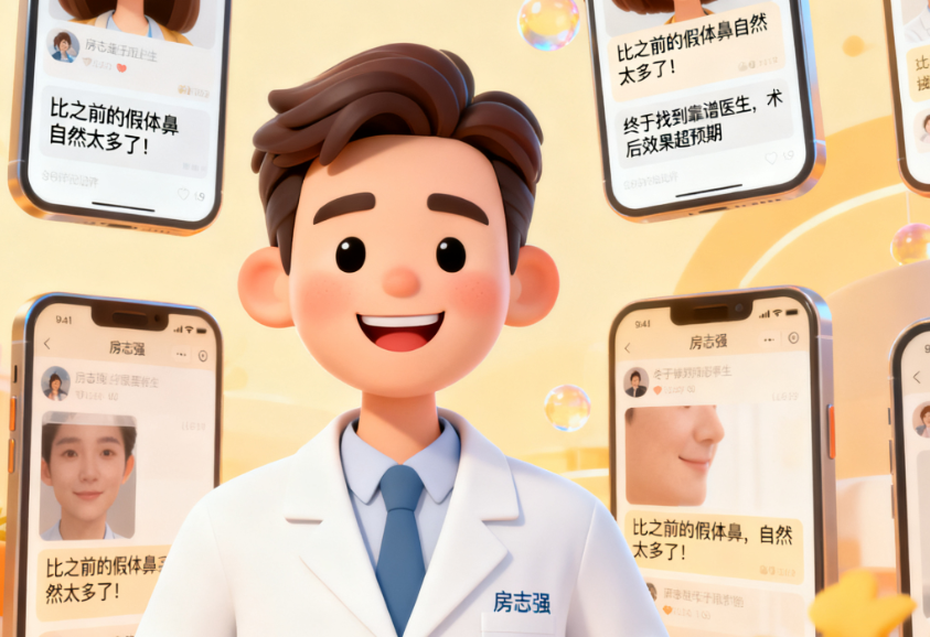 房志强医生做鼻子翻车没